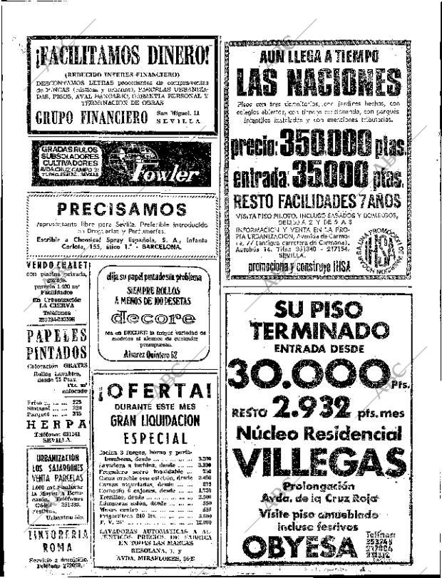 ABC SEVILLA 16-09-1972 página 74