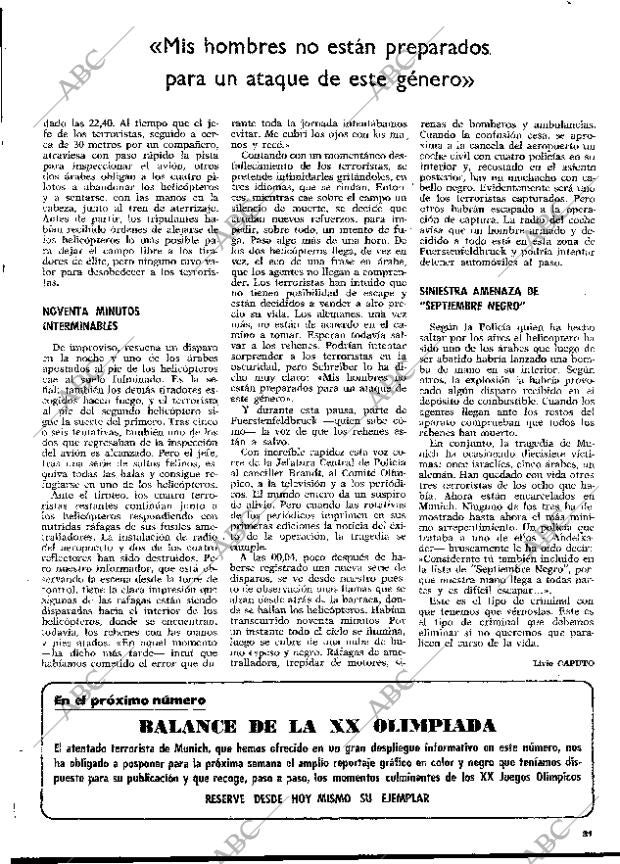 BLANCO Y NEGRO MADRID 16-09-1972 página 31