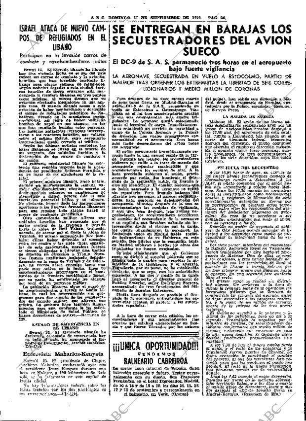 ABC MADRID 17-09-1972 página 24