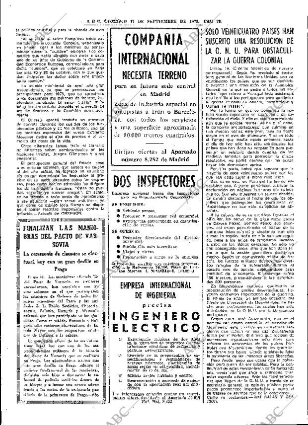 ABC MADRID 17-09-1972 página 28