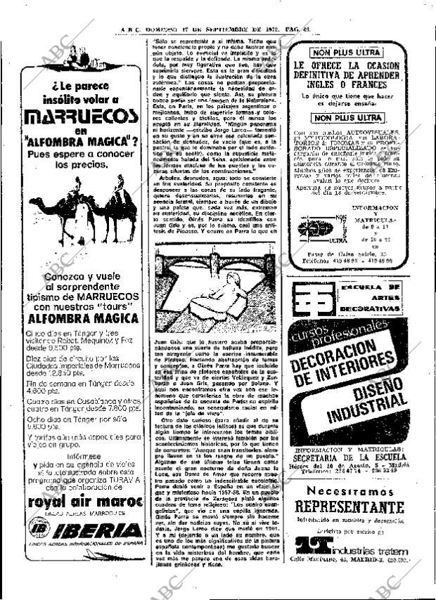 ABC MADRID 17-09-1972 página 46