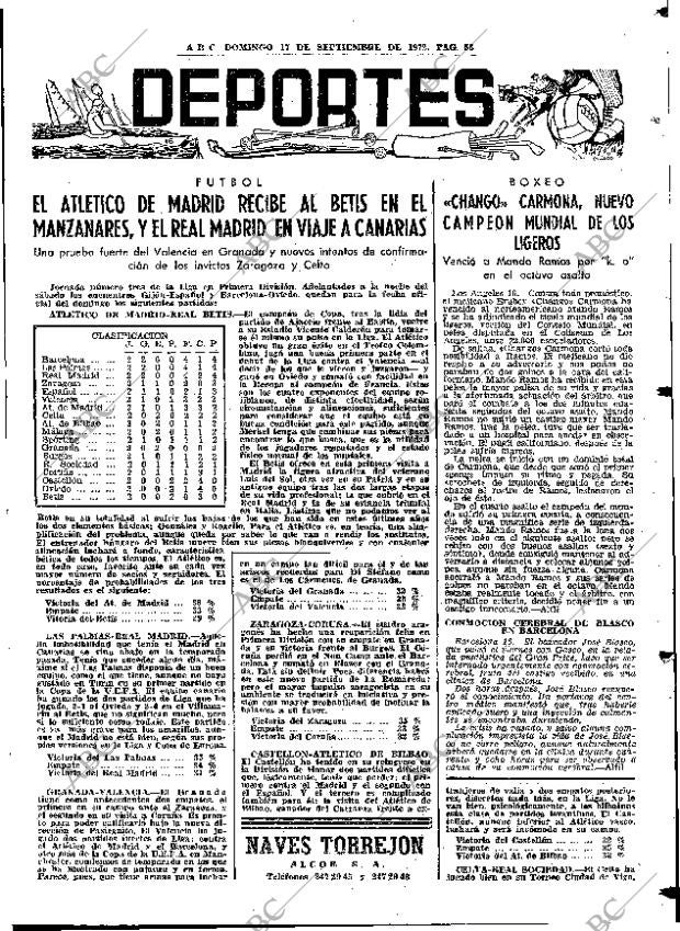 ABC MADRID 17-09-1972 página 55
