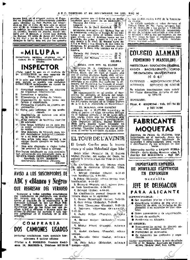 ABC MADRID 17-09-1972 página 56