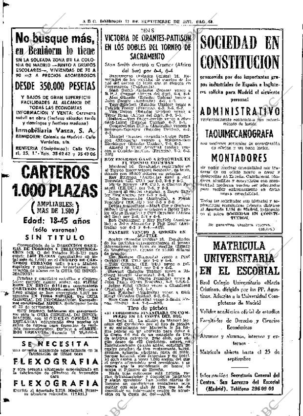 ABC MADRID 17-09-1972 página 60