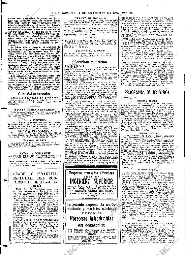 ABC MADRID 17-09-1972 página 68