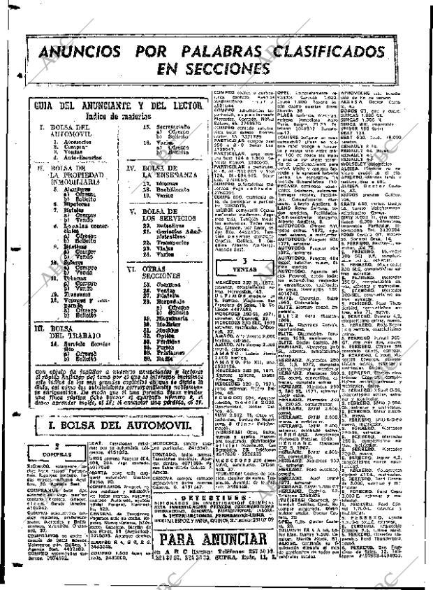 ABC MADRID 17-09-1972 página 70