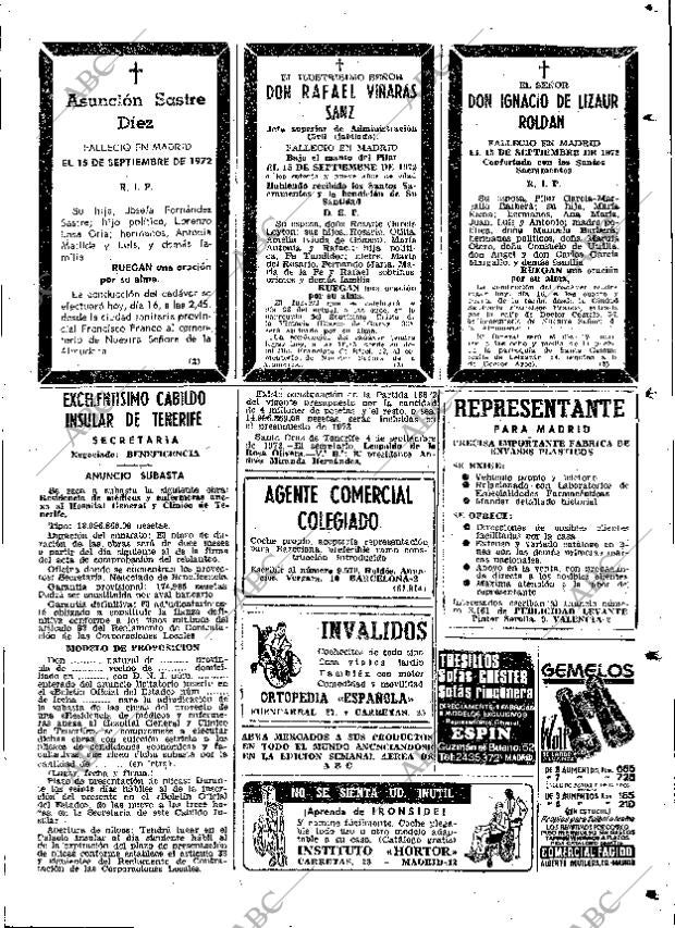 ABC MADRID 17-09-1972 página 85