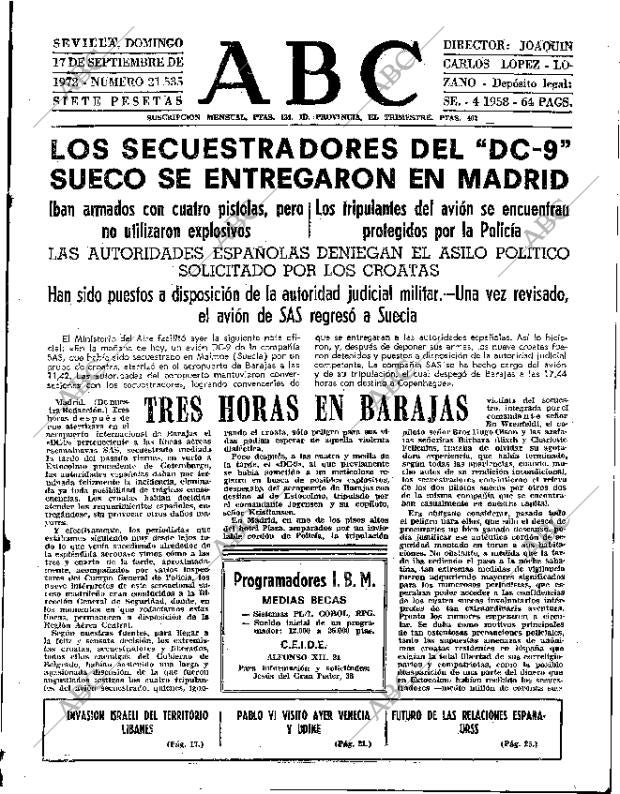 ABC SEVILLA 17-09-1972 página 13