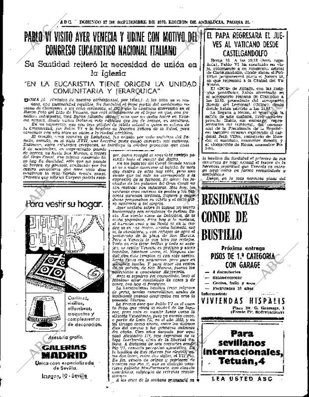 ABC SEVILLA 17-09-1972 página 19