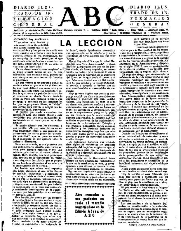ABC SEVILLA 17-09-1972 página 3