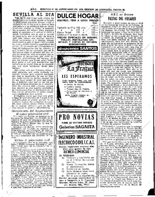ABC SEVILLA 17-09-1972 página 33
