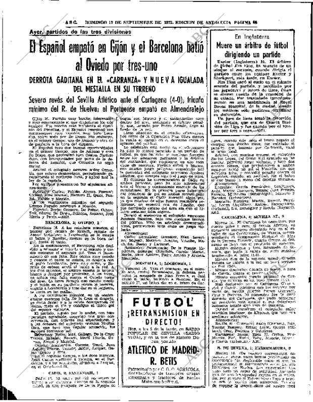 ABC SEVILLA 17-09-1972 página 42