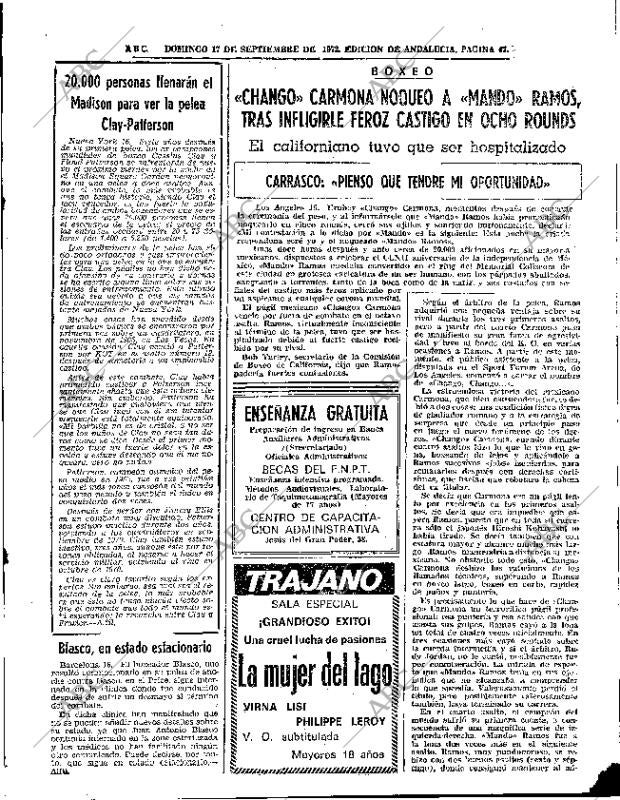 ABC SEVILLA 17-09-1972 página 45
