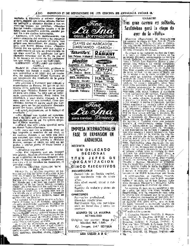 ABC SEVILLA 17-09-1972 página 46
