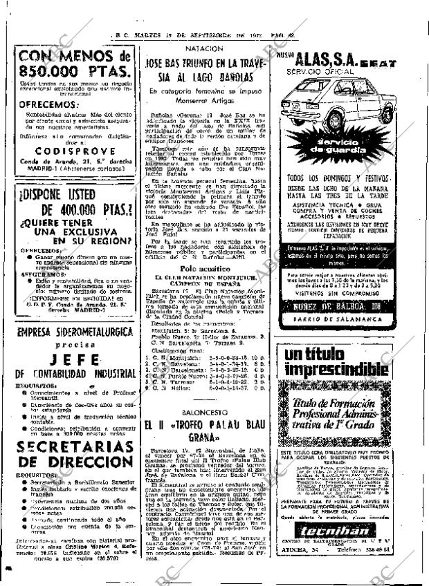 ABC MADRID 19-09-1972 página 68