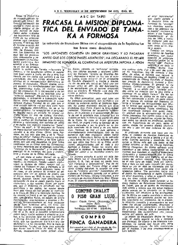 ABC MADRID 20-09-1972 página 27