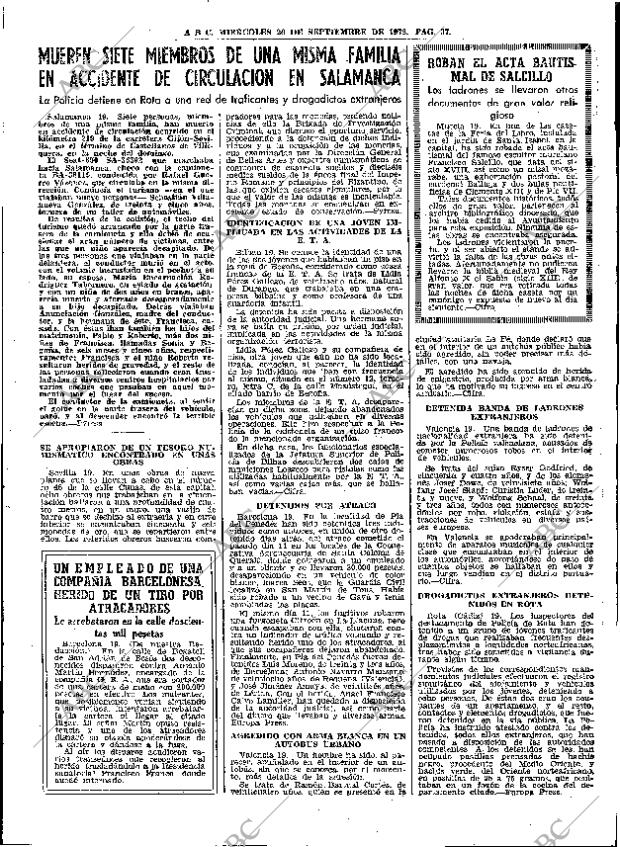 ABC MADRID 20-09-1972 página 37