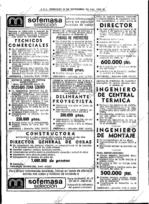 ABC MADRID 20-09-1972 página 56