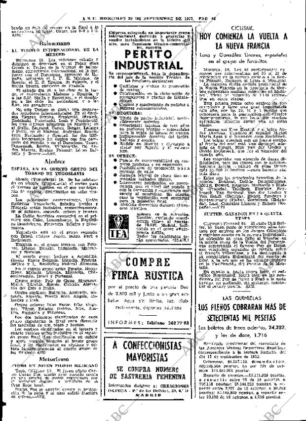 ABC MADRID 20-09-1972 página 66