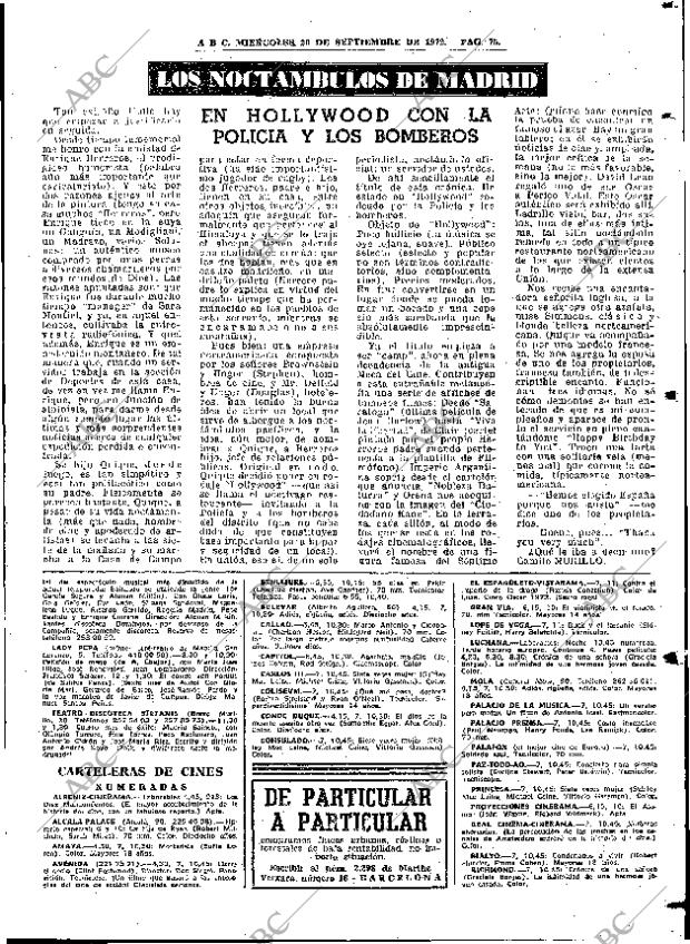 ABC MADRID 20-09-1972 página 75