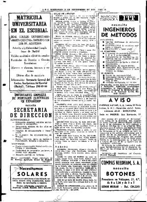 ABC MADRID 20-09-1972 página 78