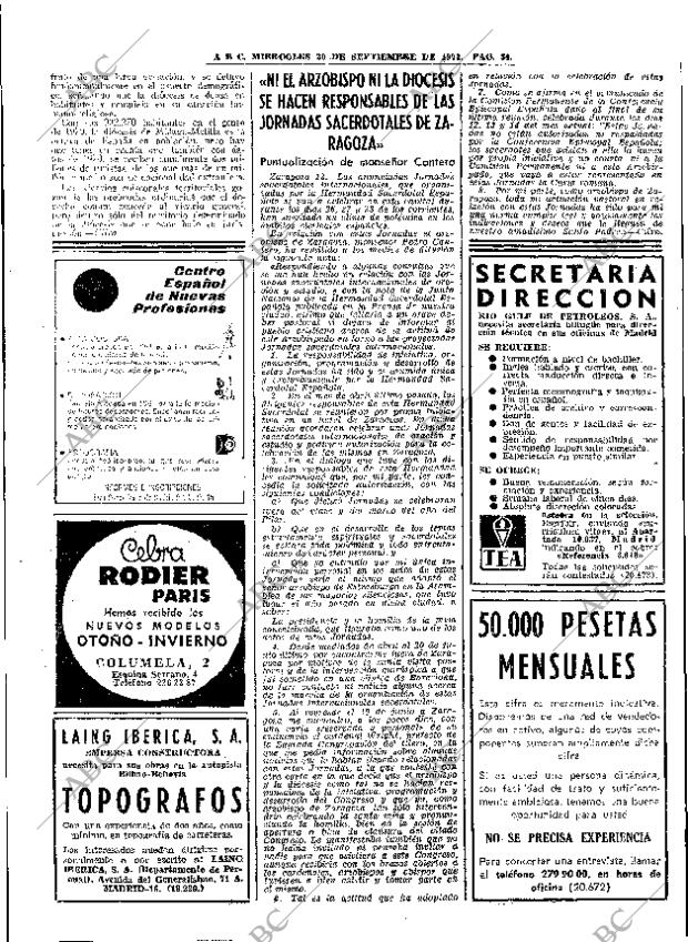 ABC MADRID 21-09-1972 página 38