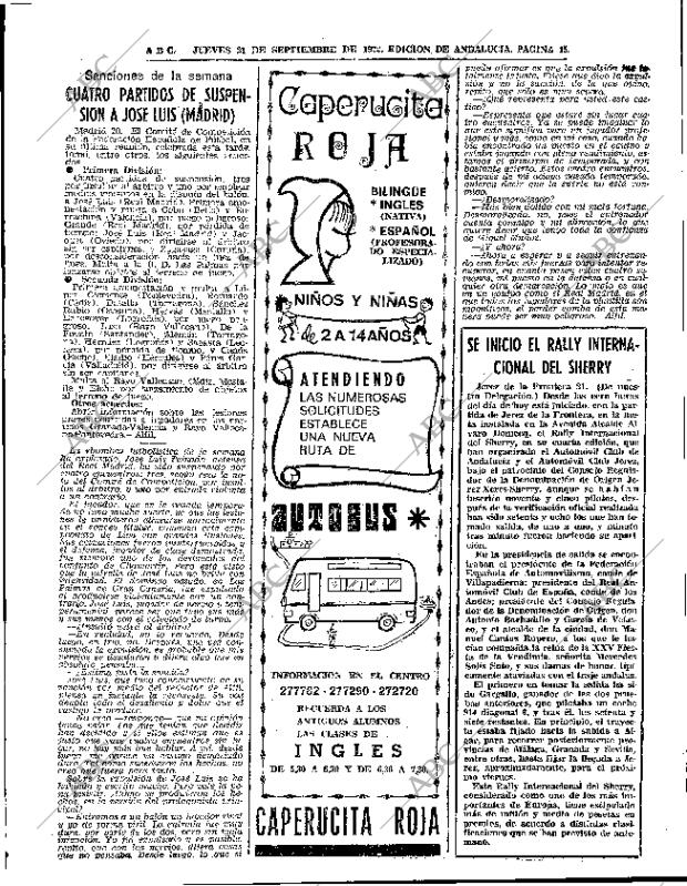 ABC SEVILLA 21-09-1972 página 45