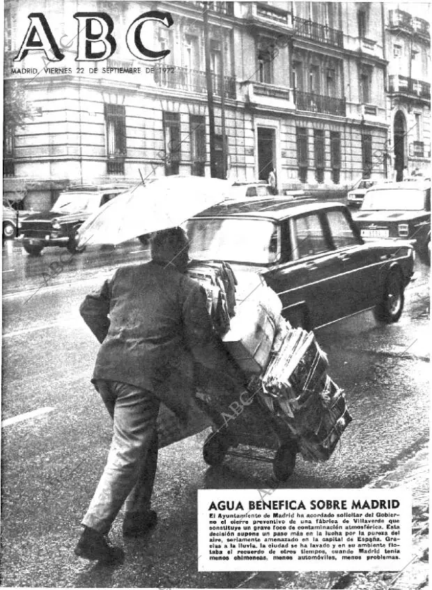 ABC MADRID 22-09-1972 página 1