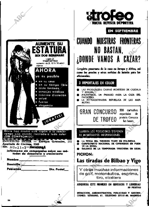 ABC MADRID 24-09-1972 página 152