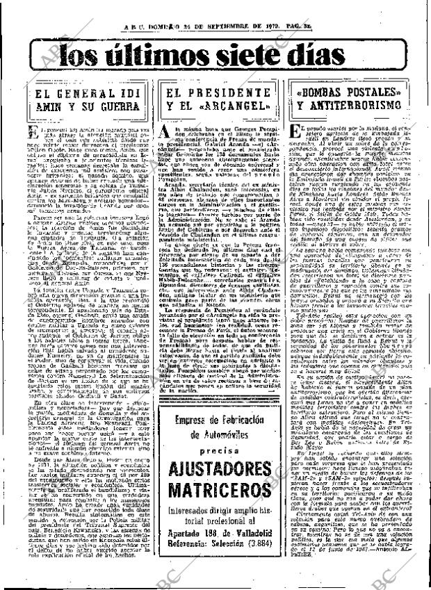 ABC MADRID 24-09-1972 página 33