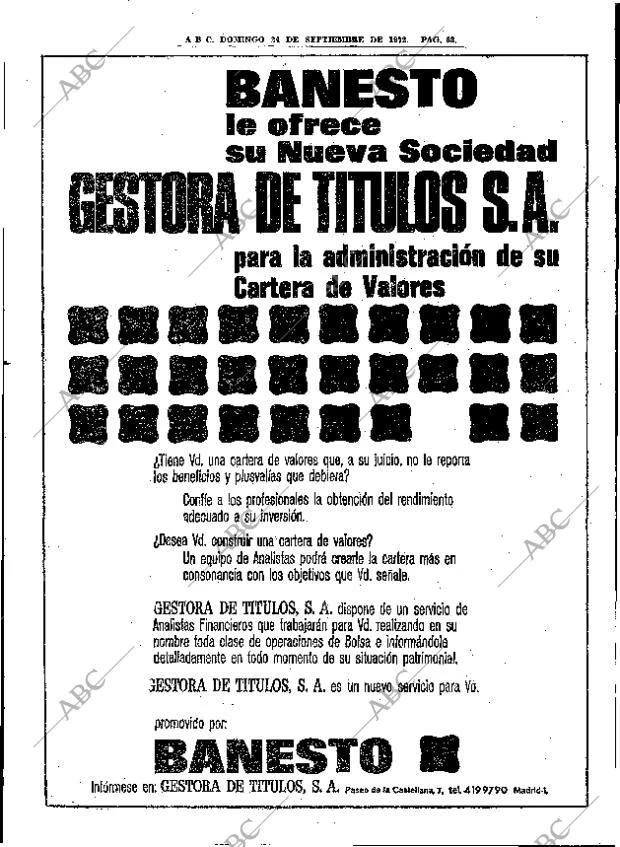 ABC MADRID 24-09-1972 página 63