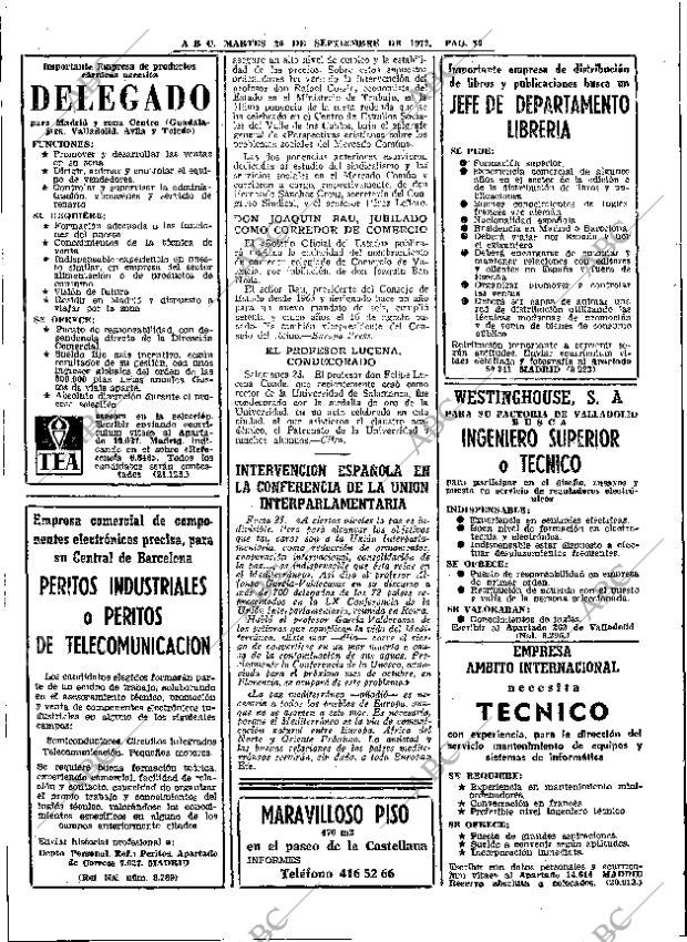 ABC MADRID 26-09-1972 página 30