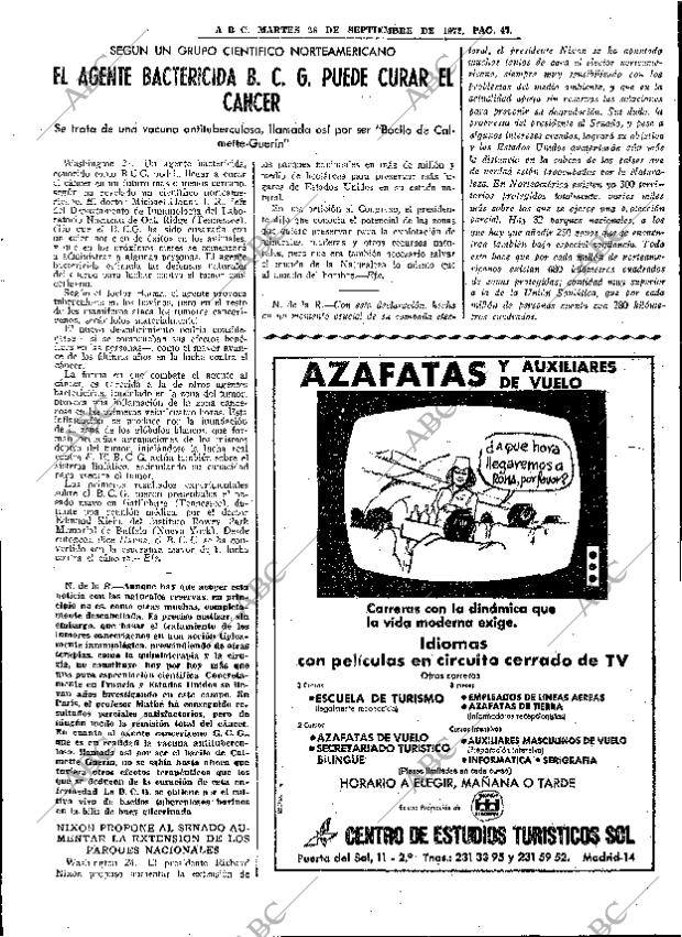 ABC MADRID 26-09-1972 página 47