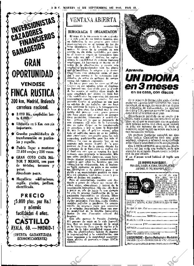 ABC MADRID 26-09-1972 página 48