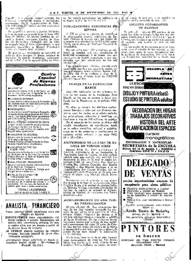 ABC MADRID 26-09-1972 página 50