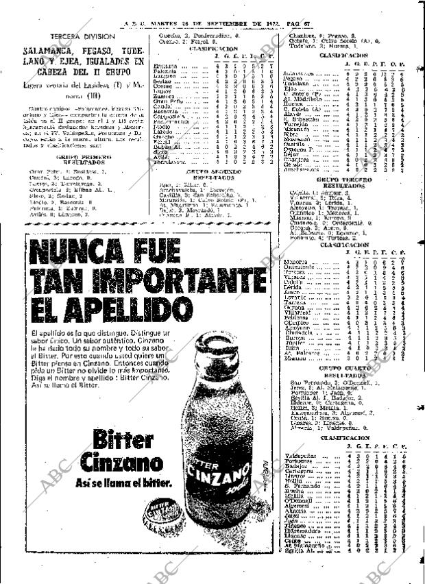ABC MADRID 26-09-1972 página 67