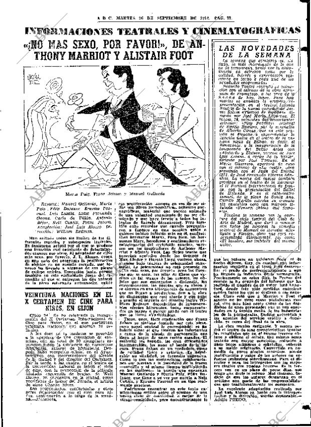 ABC MADRID 26-09-1972 página 77