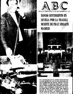 ABC SEVILLA 27-09-1972 página 1