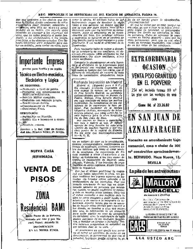 ABC SEVILLA 27-09-1972 página 18