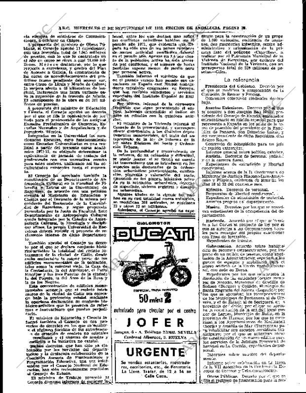 ABC SEVILLA 27-09-1972 página 20