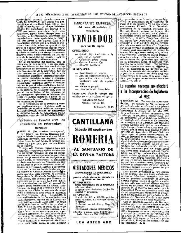 ABC SEVILLA 27-09-1972 página 26