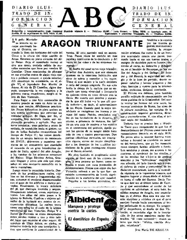 ABC SEVILLA 27-09-1972 página 3