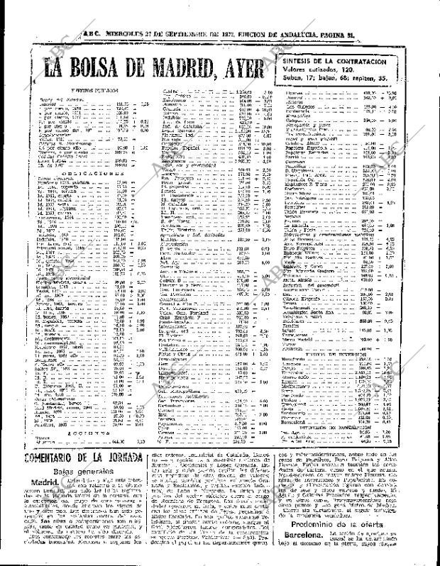 ABC SEVILLA 27-09-1972 página 31