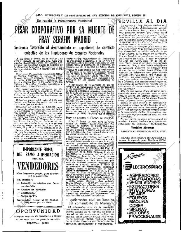 ABC SEVILLA 27-09-1972 página 35