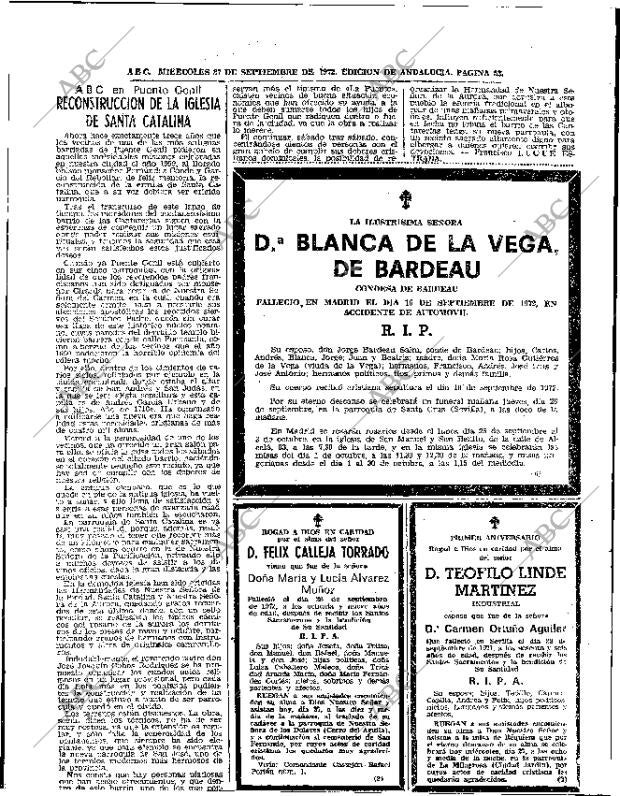 ABC SEVILLA 27-09-1972 página 52