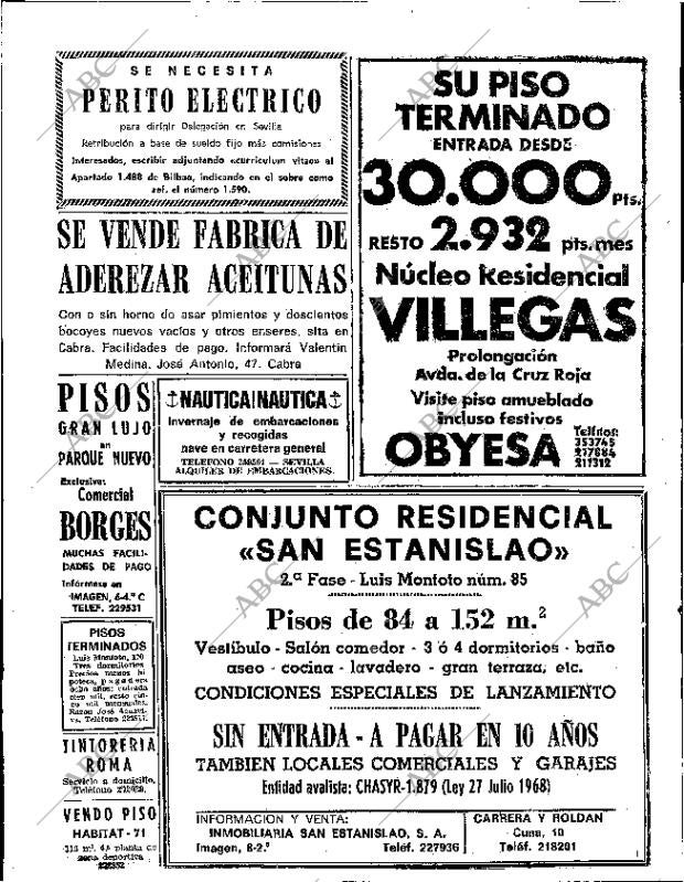 ABC SEVILLA 27-09-1972 página 58