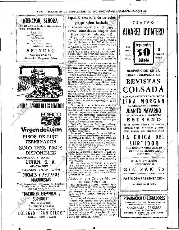 ABC SEVILLA 28-09-1972 página 46