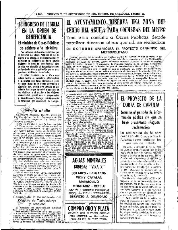 ABC SEVILLA 29-09-1972 página 51
