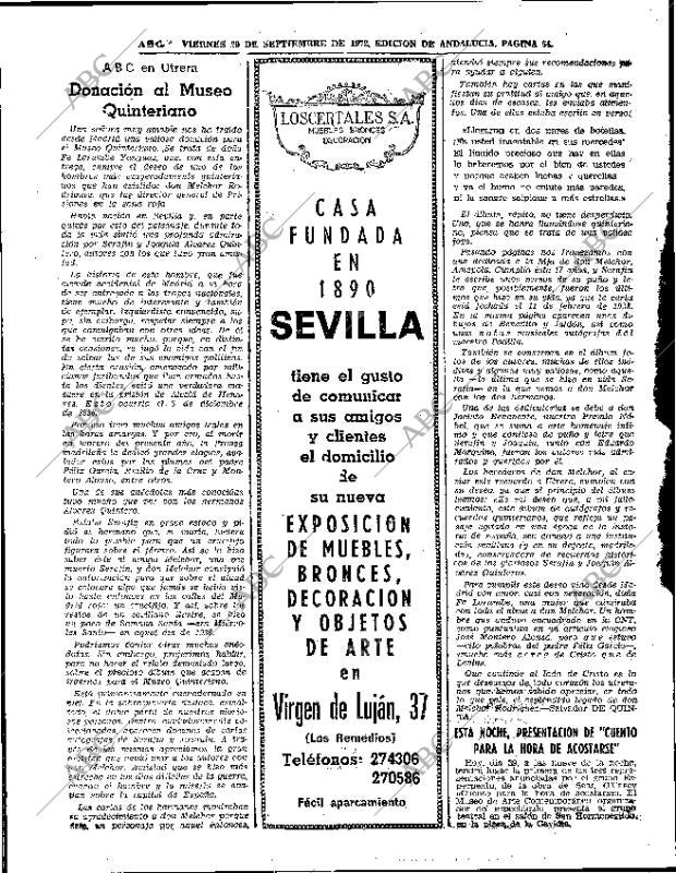 ABC SEVILLA 29-09-1972 página 54
