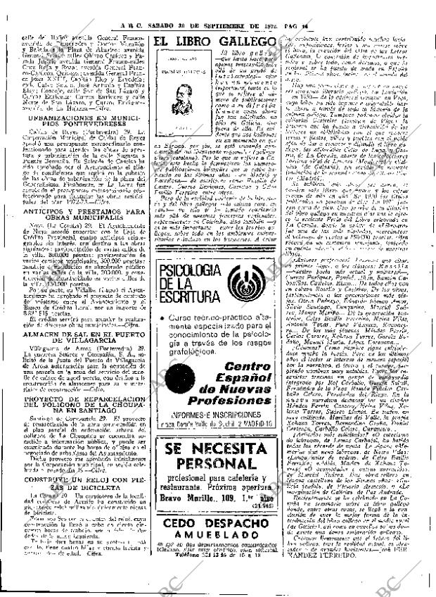 ABC MADRID 30-09-1972 página 44